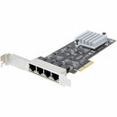 Startech 4-port 2.5gbps Nbase-t Pcie Network Card, Intel I225-v, Quad Port Computer Netwo