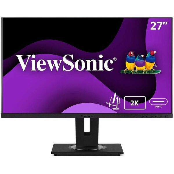 Viewsonic 27in 1440p Ergonomic Ips Docking Monitor With 100w Usb C, Rj45 And Daisy Chain.