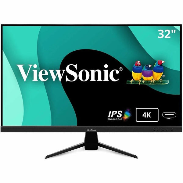 Viewsonic 32in 4k Uhd Ips Monitor With 65w Usb C, Hdmi, Dp, And Hdr10.