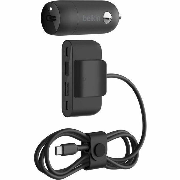 Belkin International Inc 30w Usbc Car Chgr+2m 4pt Ext