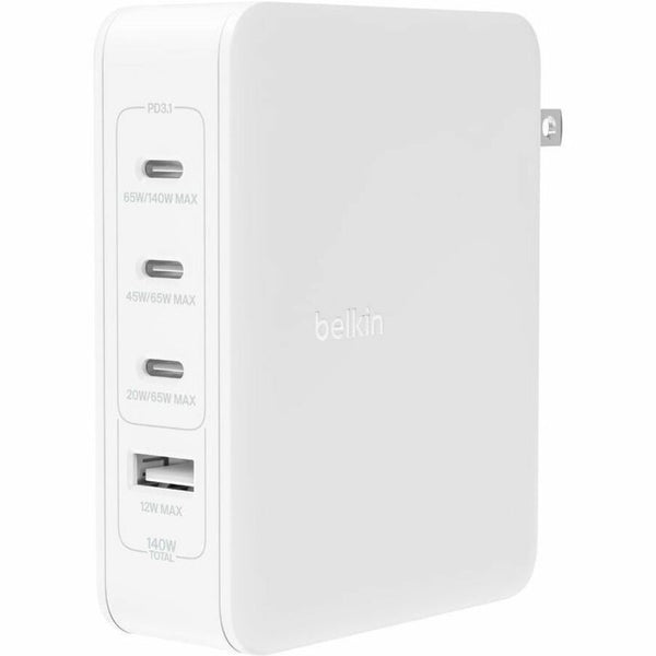 Belkin International Inc 140w 4port Gan Wall Chrgr Pd