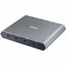 Aten 2-port Usb-c Sharing Switch With Power Pass Through