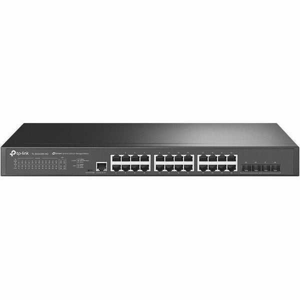 Tp-link Usa Corporation Jetstream 24-port 2.5gbase-t L2+ Managed Switch With 4 10ge Sfp+ Slots