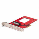 Startech U.3 To Pcie Adapter Card - Pcie 4.0 X4 Adapter U.3 Nvme Ssds - Sff-ta-1001 Pci E