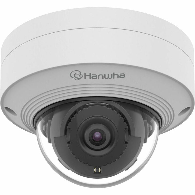 Hanwha Vision Wisenet Q Mini Network Outdoor Vandal Dome Camera, 5mp @ 30fps, Fix Lens 2.4mm (