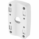 Hanwha Vision Pole Mount Adapter Accessory, Use With Sbp-300wmw1, White Color, Made Of Aluminu