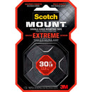 3m Display Materials And Syste Scotch-mount Extreme Double-sided Mounting Tape 414h, 1 In X 60 In (2,54 Cm X 1,