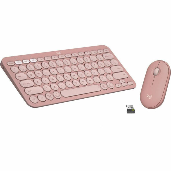 Logitech Pebble 2 Combo - Tonal Rose