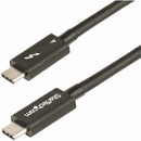 Startech 1.6ft Thunderbolt 4 Cable - 40gbps - 100w Pd - 4k/8k Video - Intel-certified Thu