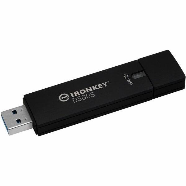 Kingston 64gb Ironkey D500s Fips 140-3 Lvl 3 (pending) Aes-256
