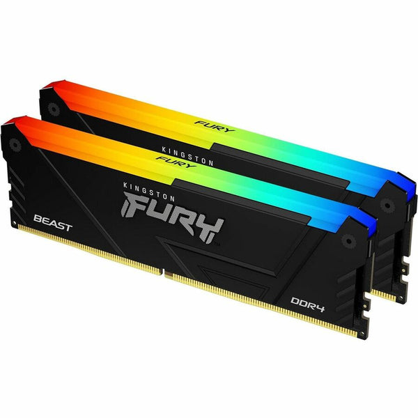 Kingston 16gb 3600mt/s Ddr4 Cl17 Dimm (kit Of 2) Fury Beast Rgb
