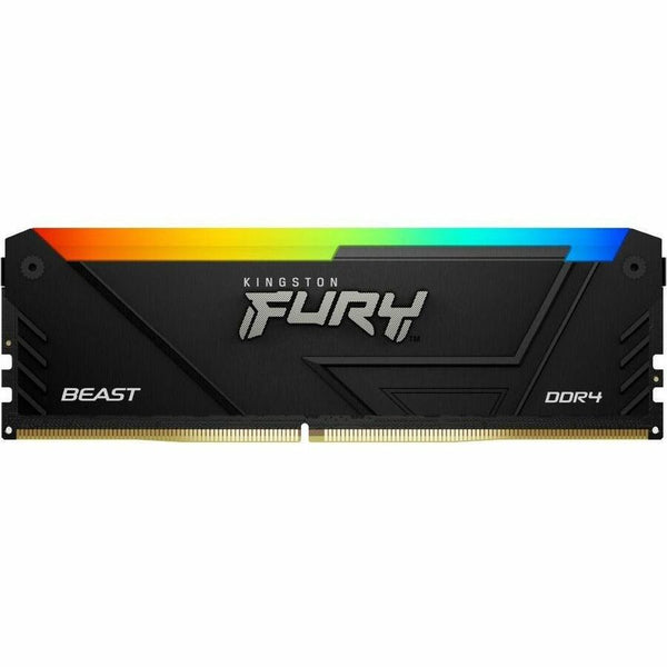 Kingston 128gb 3600mt/s Ddr4 Cl18 Dimm (kit Of 4) Fury Beast Rgb
