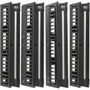 Tripp Lite Vertical Cable Manager Finger Duct 6in