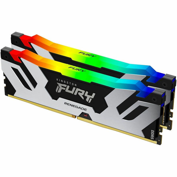 Kingston 96gb 6400mt/s Ddr5 Cl32 Dimm (kit Of 2) Fury Renegade Rgb Xmp