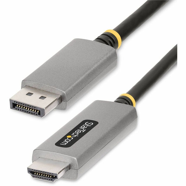 Startech 6ft (2m) Displayport To Hdmi Adapter Cable, 8k 60hz, 4k 144hz, Hdr10, Dp 1.4 To