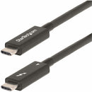 Startech 6ft (2m) Active Thunderbolt 4 Cable - 40gbps - 100w Pd - 8k Video - Certified Th