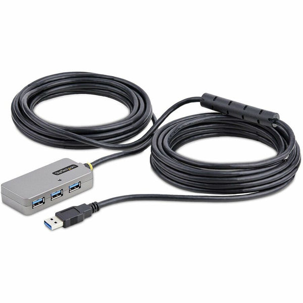 Startech Usb Extender Hub, 10m Usb 3.0 Extension Cable With 4-port Usb-a Hub, Active/bus