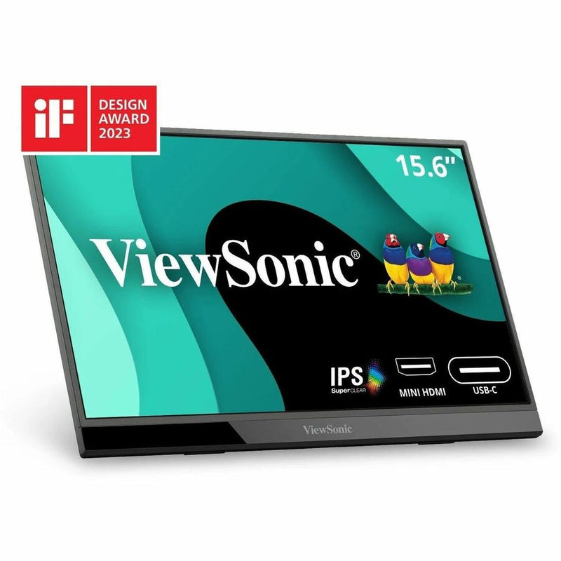 Viewsonic 15.6in 1080p Portable Monitor With 60w Usb C And Mini-hdmi.