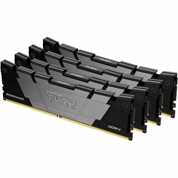 Kingston 128gb 3200mt/s Ddr4 Cl16 Dimm (kit Of 4) Fury Renegade Black