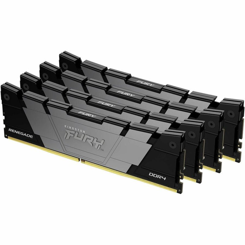 Kingston 128gb 3600mt/s Ddr4 Cl18 Dimm (kit Of 4) Fury Renegade Black