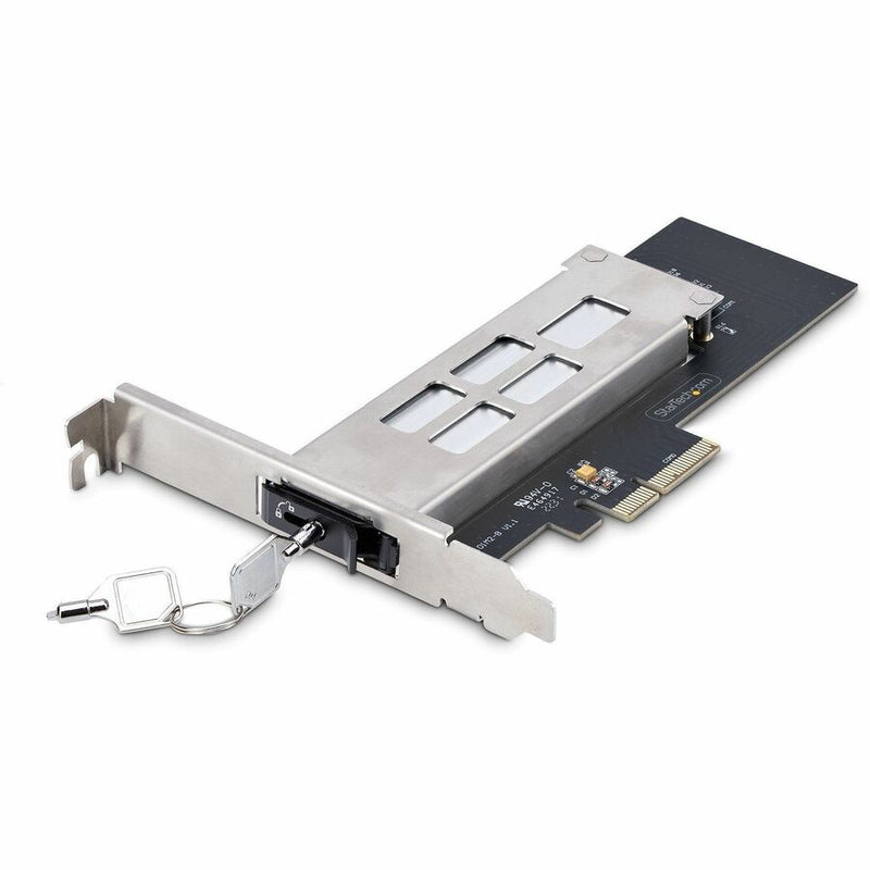 Startech M.2 Nvme Ssd To Pcie X4 Mobile Rack/backplane W/removable Tray For Pci Express E