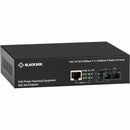 Black Box Gigabit Ethernet (1000-mbps) Poe Media Converter - 10/100/1000-mbps Copper To 10