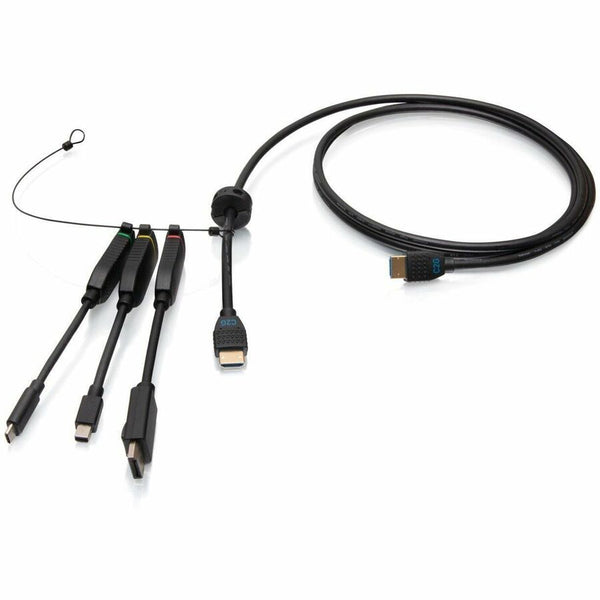 C2g 15ft Premium Hdmi Dongle Ring Mdp Dp Usb
