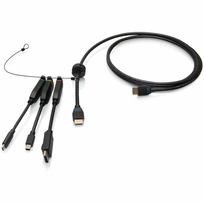 C2g 15ft Premium Hdmi Dongle Ring Mdp Dp Usb