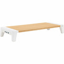Tripp Lite Monitor Riser Wood Top Quick Charge 2usb