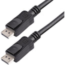 Startech 7m Displayport Cable With Latches - High Resolution Dp Cable - Black Latching Di