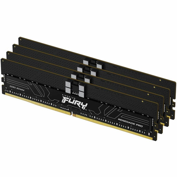 Kingston 128gb 6000mt/s Ddr5 Ecc Reg Cl32 Dimm (kit Of 4) Fury Renegade Pro Expo