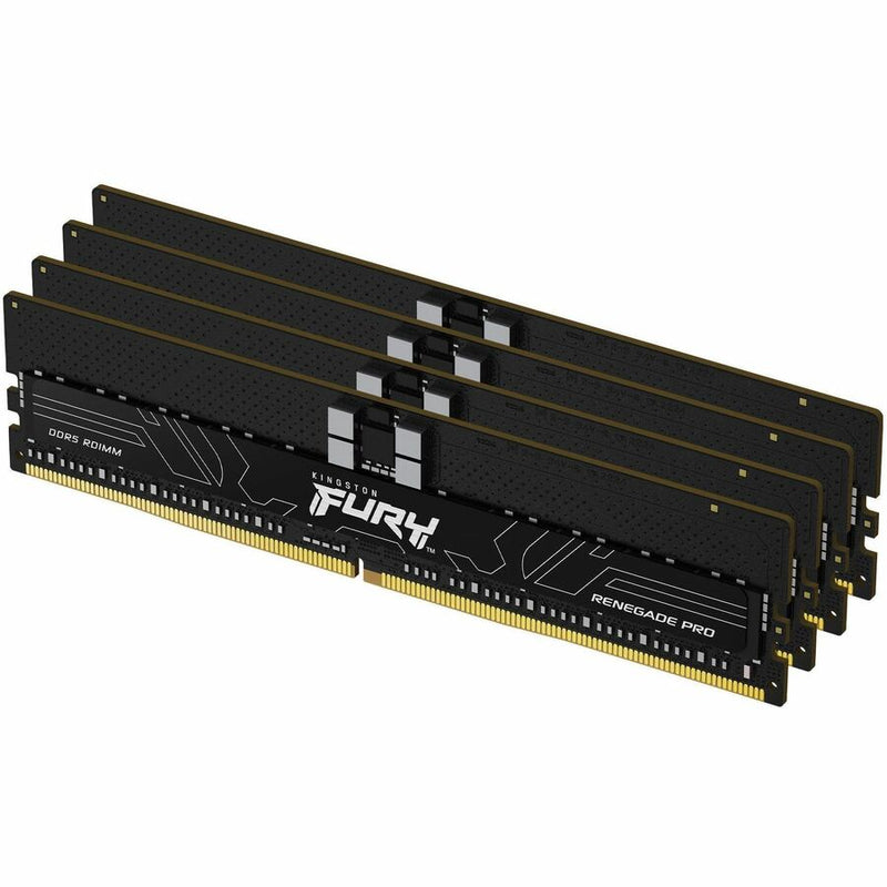 Kingston 128gb 6000mt/s Ddr5 Ecc Reg Cl32 Dimm (kit Of 4) Fury Renegade Pro Expo