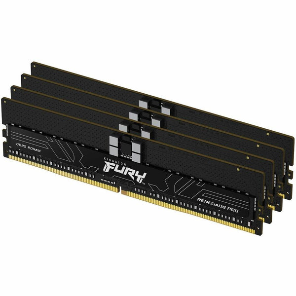 Kingston 64gb 6400mt/s Ddr5 Ecc Reg Cl32 Dimm (kit Of 4) Fury Renegade Pro Expo