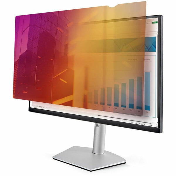 Startech 24-inch 16:10 Gold Monitor Privacy Screen, Reversible Filter W/enhanced Privacy,