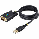 Startech 3ft (1m) Usb To Serial Adapter Cable, Com Retention, Interchangeable Screws/nuts