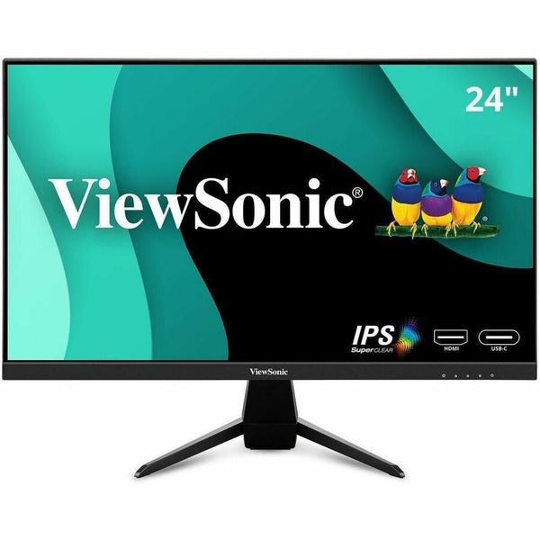 Viewsonic 24in 1080p Ips Monitor With 65w Usb C And Hdmi.