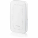 Zyxel Communications Wax300h 11ax Wifi 6 Wall Plate Ap W/ Poe Passthrough - Nebulaflex Pro 1 Year