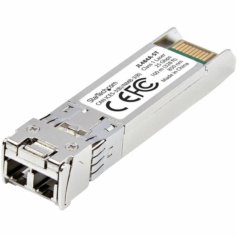 Startech Hpe Jl484a Compatible Sfp28 Module, 25gbase-sr, 25gbps Multimode Fiber (mmf), 10