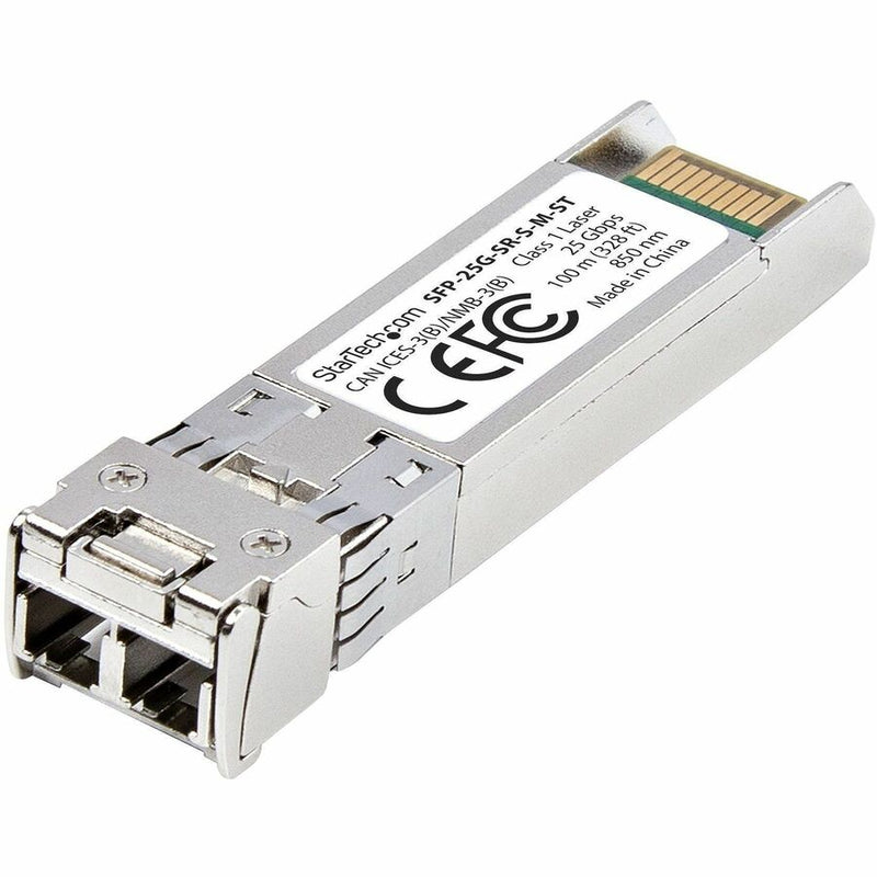 Startech Msa-compliant Sfp-25g-sr-s Sfp28 Module, 25gbps Multimode Fiber (mmf), 100m (328