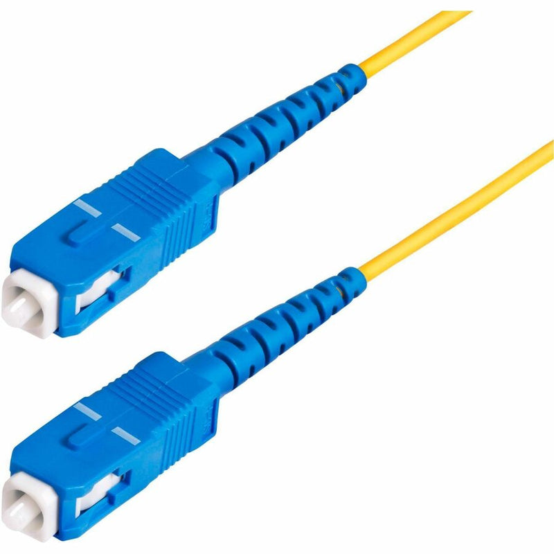 Startech 100m (328ft) Sc To Sc (upc) Os2 Single Mode Simplex Fiber Optic Cable, 9/125m, 4