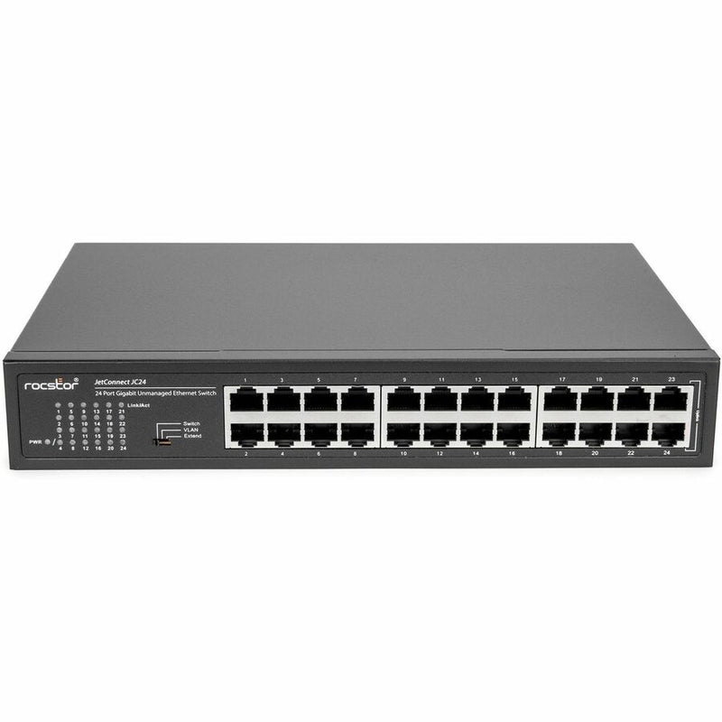 Rocstor Jetconnect Jc24 24-port Gigabit Desktop / Rackmount Unmanaged Network Switch, 24