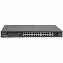 Rocstor Solidconnect Scm28 24-port Poe+ Gigabit L2 Managed Ethernet Switch & 2-port Giga