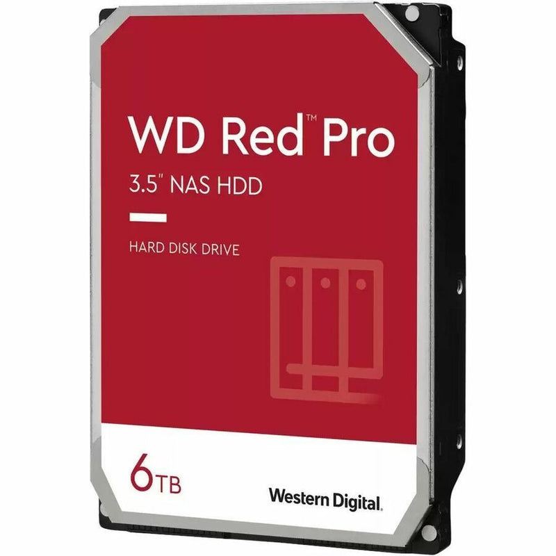 Western Digital Wd Red Pro 6tb Sata 3.5inch, 256mb