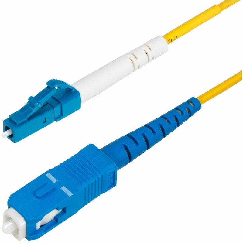 Startech 1m (3.3ft) Lc To Sc (upc) Os2 Single Mode Simplex Fiber Optic Cable, 9/125m, 40g