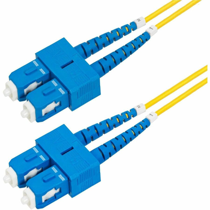 Startech 10m (32.8ft) Sc To Sc (upc) Os2 Single Mode Duplex Fiber Optic Cable, 9/125m, 40