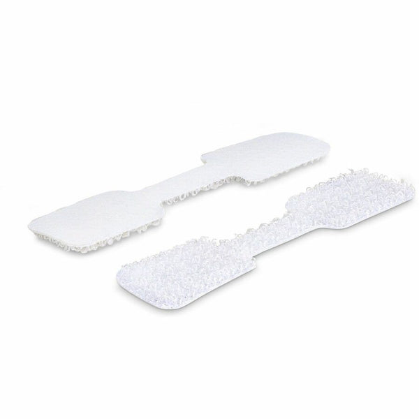 Startech 3.5in (9cm) Cable Labels, 100 Pack, White, Hook-to-hook Fastener Cable Tags, Wri