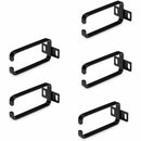 Startech 5-pack 1u Vertical Cable Management D-ring Hooks, Cable Manager For 19in Server