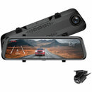 Adesso Innovation Inc Gekogear Oribit D100 10in Rearview Mirror 1080p Dash Camaera And Back Up Camera