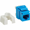 Tripp Lite Cat6 Keystone Jacks 10 Pack 4ppoe Blue