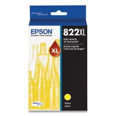 T822XL220-S - Epson T822XL Yield High Yield Yellow Ink Cartridge